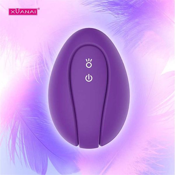 Xuan Adult Couple Fun Kit Purple Bean Stimulant Wearable Wireless Remote Control Jumping Egg pour les femmes