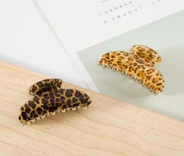 Xugar – accessoires pour cheveux, pince à cheveux léopard grande taille 479cm, Clips de Style Mature pour femmes et filles, Barrette en crabe, couvre-chef 5468741