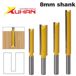 Xuhan 1 stcs 8 mm "Schacht lange reinigingsbodemrouter Bit Cutter CNC Woodworking Clean Bits