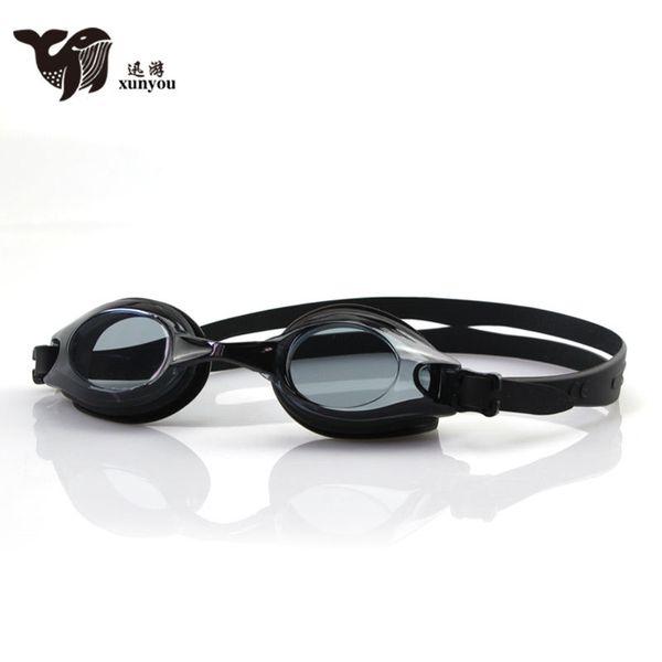 Gafas de natación de silicona xunyou adulto hd anti-fog de marco pequeño gafas de natación de marco pequeño equipos personalizados al por mayor