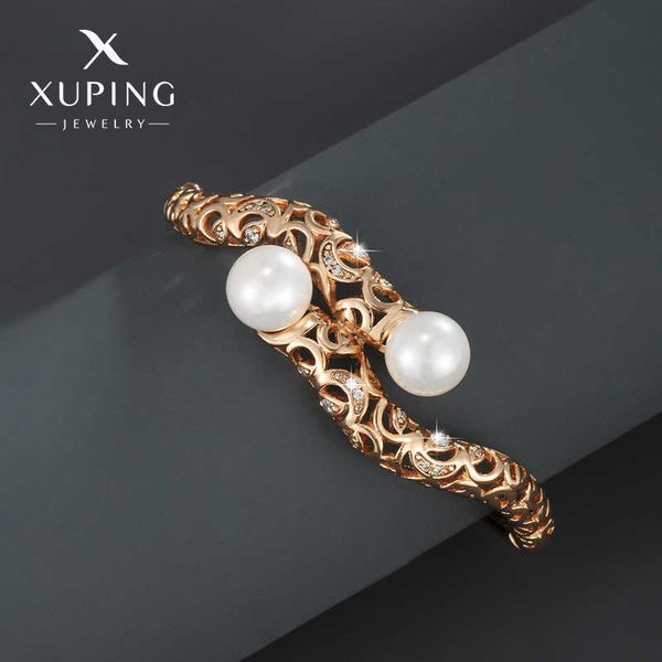 Xuping Bijoux Bracelet Bracelet Femmes Exquis Luxe Luxury High Grade Elegant and Elegant Pearl Imitation Gands