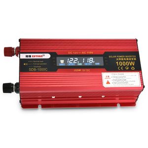 XUYUAN LCD 1000W Inverter avec écran d'affichage 12 - 110V