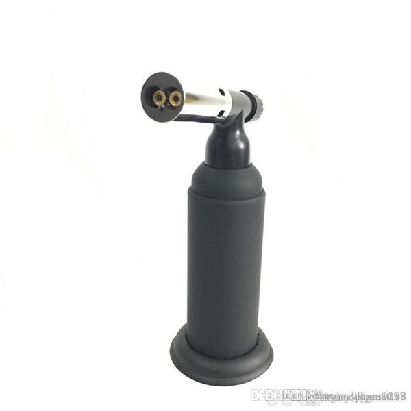 XXL 1300C Butane Scorch torche torche à double flamme briquet de cuisine Géant Heavy Duty Butane Pistolet rechargeable Torche culinaire avec boîte d'emballage