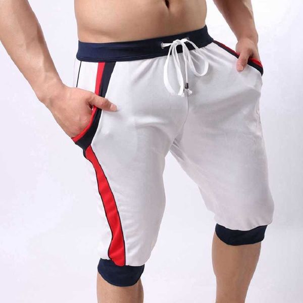 XXL Marca Hombres Shorts Algodón Beach Boxer Sexy Wear Béisbol Diseñador Trunks FX1023 210714