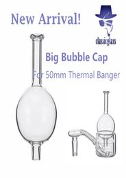 Tapa de carburador de burbuja XXL de 46 mm de diámetro para tazón grande Tubo doble Cuarzo Banger térmico PukinBeagle Thermal P Banger2690208