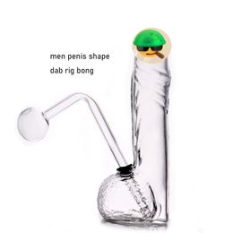 XXL TAILLE BURNEUR D'HUILE VERRE BONG PIPE À PIPILLE DE PIETURE SEXY SEXY MALON PENIS MALIQUE HAUTE QUALITÉ PIPE APPILIE AVEC AVEC LA SEMPLE DOWN BOL DAB DAB PIPES BONGS