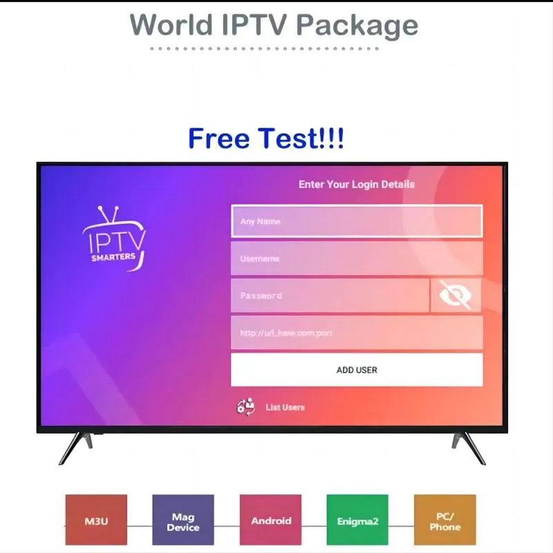 XXX M3U IP Smart TV Europe Vod Receiver Lives UK English Hiszpania France HD OTT Android PC TV Smarter Pro 35000 kanałów Kod za darmo
