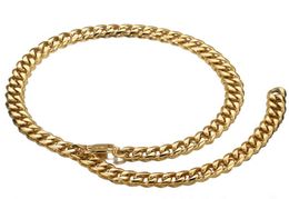 Xxx Tenacion Rock Hip and Hop Chain for Men Titanium Steel en acier inoxydable Collier Gold Ring2855681