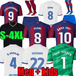 XXXL 4XL 20 21 22 23 24 96 97 Maillots de football Pedri Gavi Lewandowski Camiseta de Futbol Auba Barca Raphinha 2023 2024 91 92 Accueil