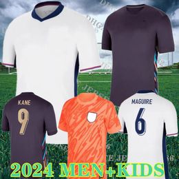 2024 Angleterre MEAD Soccer Jerseys Bellingham Kane Sterling Rashford Sancho Grealish Mount Foden Saka 2024 25 Hommes Kit Kit Fans Player Version S-4XL