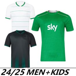 Xxxl 4xl Ierland Home voetbalshirts Kit Doherty Duffy 23 24 Away 2024 Euro Nationaal Team derde Ferguson McCabe Hendrick McClean voetbalhirt Mannen Kids Uniform