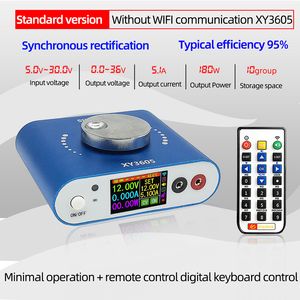 XY3605 CNC CNC Alimentation régulée WiFi 180W 36V Convertisseur réglable Convertisseur LCD Écran Application Laboratoire de tension Laboratoire