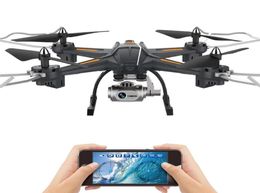 XYS5 caméra Drone Quadrocopter Wifi FPV HD temps réel 2 4G 4CH RC hélicoptère quadrirotor RC Dron jouet temps de vol 15 minutes313a7552508