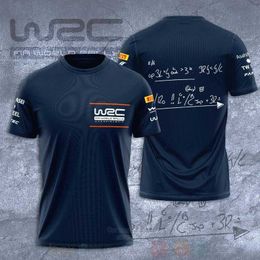 Xz8b Herenmode t-shirt Oversized 23 New F1 Formula One Racing Team Wrc en Women's Crew Neck Streetwear 3D Printing Motorsport Rally 9h1j