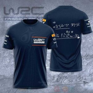 XZ8B Mens Fashion T-shirt surdimensionné nouveau F1 Formule One Racing Team WRC et Womens Crew Neck Streetwear 3D Printing Motorsport Rally 9H1J