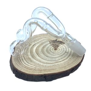 Conception en forme de Y 10mm 14mm 18mm mâle femelle narguilé clair épais Pyrex verre brûleur à mazout conduites d'eau pour les plates-formes fumer Bongs doubles bols pour la fumée