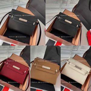 Y-vormige tas Manhattan Flap Hobo Bag Cross Body Envelope Fashion Designer Hobo Women Handtas Emmer Toes Luxe echt leer