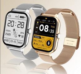 Y13 Smart Watches Men Full Touch Sport Fitness Tracker Bluetooth Oproep Smartclock Ladies Smartwatch Women Kids voor Android iOS Smart Watch vs S20 S8 DZ09 IWO Plus Pro