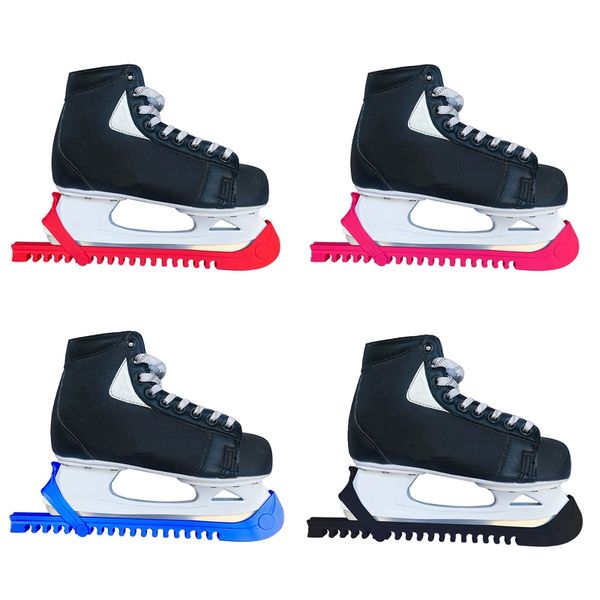 Y1QE SAUTAGE A réglable Couvrent les chaussures de skate de hockey sur glace