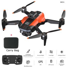 Y20 GPS RC Drone Intelligent UAV Obstacle Vermijden Vouwbare drone 2.4G WiFi FPV 6K EIS HD Dual-Cameras RC Quadcopter Gift speelgoed