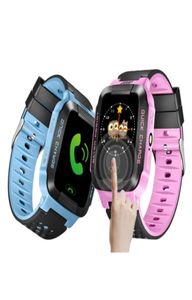 Y21 GPS enfants montre intelligente AntiLost lampe de poche bébé montre-bracelet intelligente SOS appel localisation dispositif Tracker Kid Safe vs DZ09 U8 Watch4986119