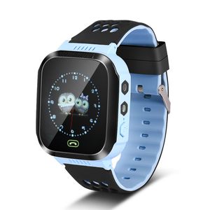 Y21 GPS Kinderen Smart Horloge Ondersteunen Telefoonoproep Anti Lost Armband Babylocatie Apparaat Tracker Kids Safe Smart Polshorloge voor Android IOS