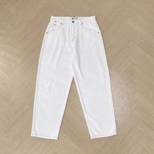 Y2K Big Baggy Boy Dime Jeans for Men Streetwear Embroidery Denim Leisure Pants Women Mujer 240523