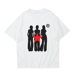 T-shirt coton y2k streetwear harajuku esthétique imprime graphique t-shirt à manches courtes décontractées