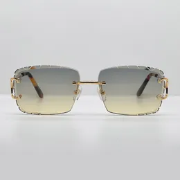 Designer zonnebril Diamond Cut Eyewear Outdoor Cool Decoraiton Vintage Heren Shades Lentes De Sol Mujer Lunette Piccadilly