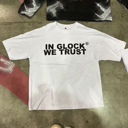 Y2K Gothic Punk Style Men Letter Imprimer T-shirt Vêtements HARAJUKU T-SHIRT TOPRIG
