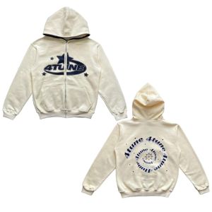 y2k sudadera con capucha sudadera sudadera letra estrella estampado retro sudadera con capucha de gran tamaño