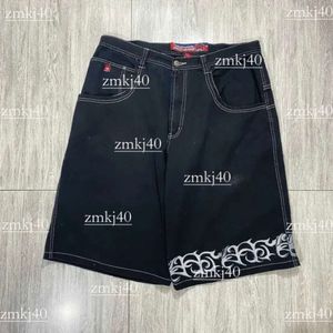 Y2K Shorts Designer Short Jncoshorts Men's Shorts Y2k rétro Gothic Modèle imprimé JNCO Denim Shorts 2000 Sac hip hop Summer Mens Beach Jeans High Qualit 497