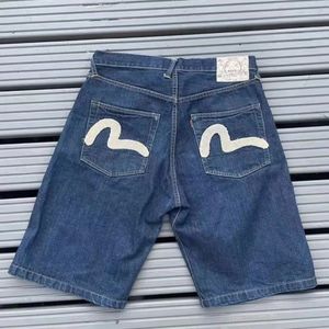 Y2K Vintage Shorts Harajuku Hip Hop Printing Baggy Denim Gym Summer Men and Women Gothic Basketball Streetwear 240412