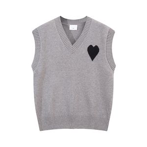 Y2k dames casual v-neck vest 2024 herfst en winter vaste kleur gebreide mouwloze vest-trui voor dames met dames
