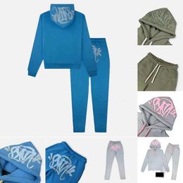 Y2k feminino streetwear casual hoodie synaworld hoodies oversized conjunto de duas peças moletom agasalho syna mundo roupas masculinas ghio