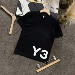 Y3 T-shirt 23ss surdimensionné à manches courtes t-shirt Designer Tshirt Sweatshirt imprimé rond Tee Tee Coton Coton Tshirts Fashion Polos Top Pullover Shirts Y3 Short 543