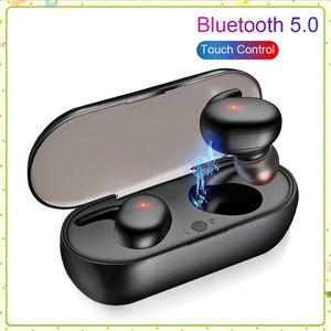 Y30 Bluetooth 5.0 Écouteurs sans fil Écouteurs Sport Mini Casque avec chargeur Boîte de charge Powerbank Casque pour tous les téléphones MQ30