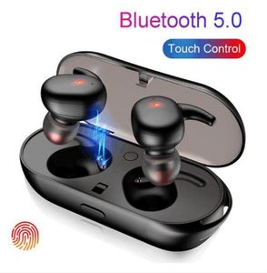 Y30 TWS Bluetooth 50-oortelefoon Draadloze in-ear ruisonderdrukking Stereo-oordopjes voor telefoongamegesprek Sporthoofdtelefoon met opladen3185611