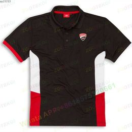 Y3JU 2023 Nouveau F1 Team Polo Chemise pour hommes Bouton Revers Moto Pro Racing Costume Veste Vêtements T-shirt à manches courtes Vêtements respirants personnalisés