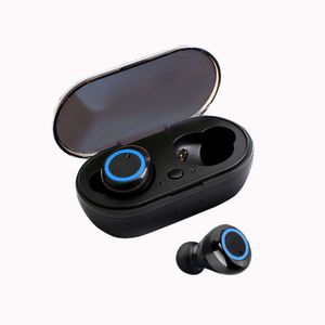 Y50 TWS2 Mini draagbaar met draadloze Bluetooth-oortelefoon 5.0 aanraakbediening