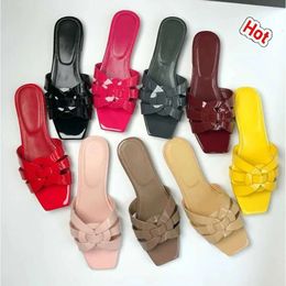 Y5L Zapatillas de diseñador Sandalias Diapositivas Plataforma Moda al aire libre Cuñas Zapatos para mujer Ocio antideslizante Zapatilla para mujer Aumento casual Mujer Sandalias 35-41