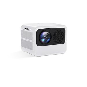 Y6 Factory Direct 4K Mini Projector 1080p Android 9.0 LED 240Ansi Lumens 1+16G Ram ROM WiFi Full HD LCD Projector