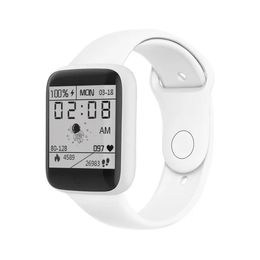 Y68 D20 bracelet de montre intelligente 1.44 pouces écran tactile étanche IP67 santé Fitness Tracker bracelet intelligent montres numériques