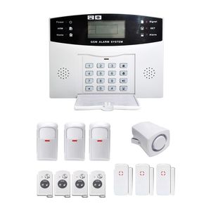 YA-500-GSM-25 LCD Draadloze GSM AutoDial SMS Home House Office Security Inbreker Intruder Alarm