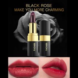 Yacai Si Hong Blue Black Rose Geleidelijke warme lippenstift Vermogen en hydraterende podium Make -up vergulde kleur Veranderende lippenstift