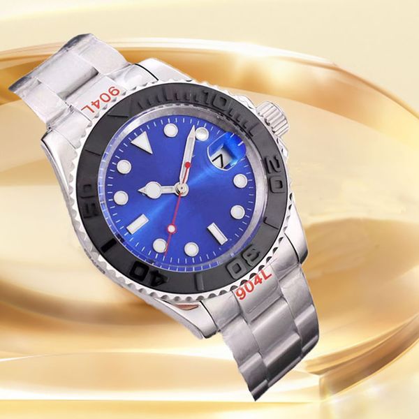 Yacht Bp usine automatique Yachtsman montre hommes concepteur mécanique 2813 mouvement horloge homme Aaa montres en acier inoxydable étanche montre de mode de haute qualité