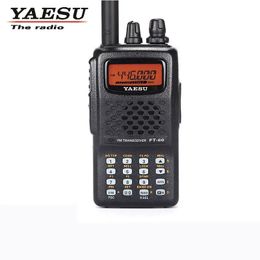 Yaesu FT60R Interphone Outdoor Dualband FM Analog Handheld Highpower Auto-Driving Radio 240506