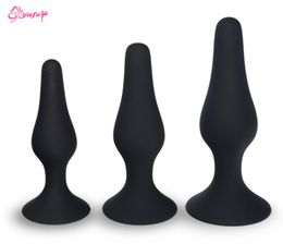 Copa de succión de tope de silicona yafei tope de succión suave anal impermeable juguete anal para el juguete sexual para principiantes para hombres gay s m l c181125178387