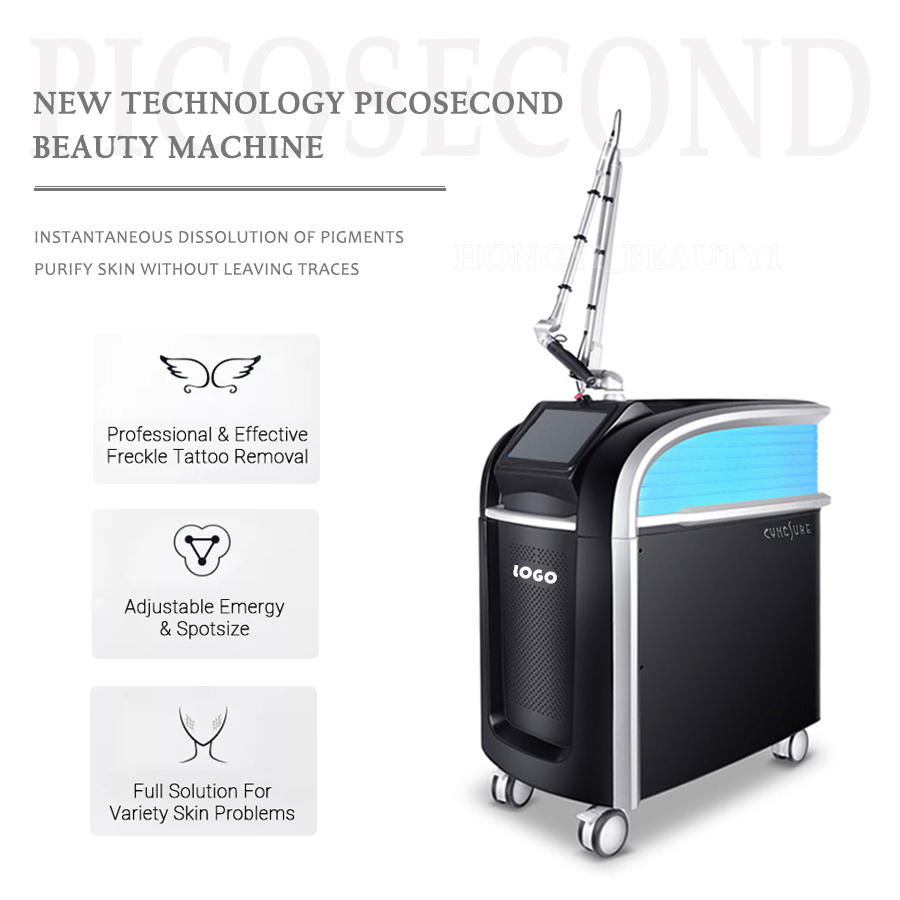 Yag Nd Laser Picosecond Stationary with CE Certification for Removing Tattoo Q-switch Machine Skin Whitening and Chloasma Remove
