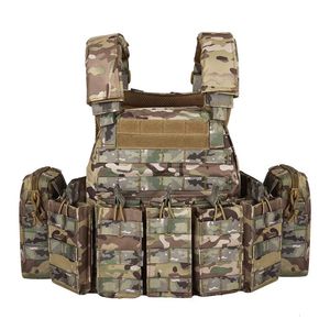 Yakeda Ademend trainingspak Multifunctioneel camouflage Outdoor Snel drogen en slijtvast trainingspak Tactical Vest 240408